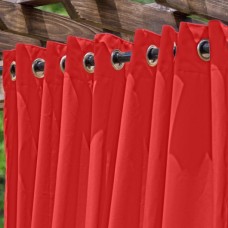 Rosso Extra Wide Outdoor Curtain 120" Long   
